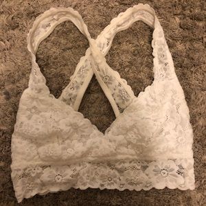 Off white aerie bralette